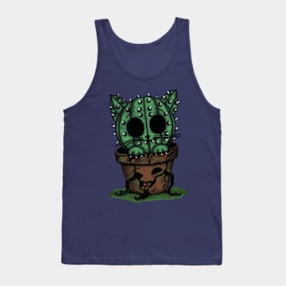 Cactus cat Tank Top